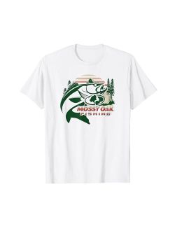 Fishing Built For The Bite Fish Logo T-Shirt