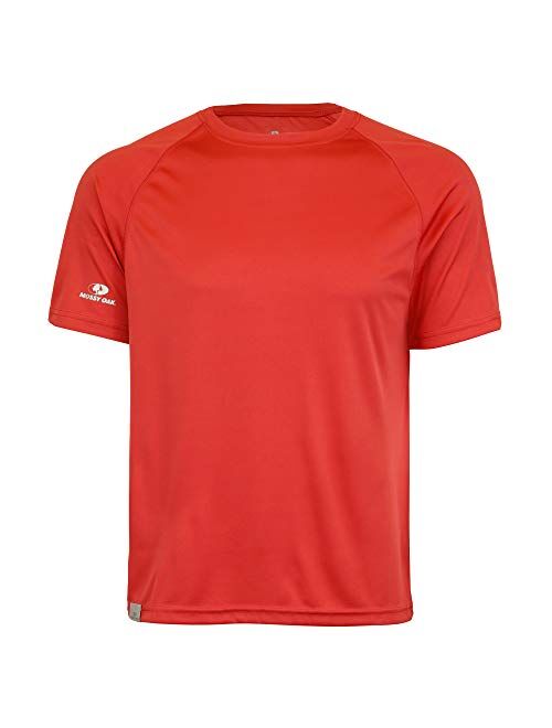 Mossy Oak Fishing Shirts for Men, Swim Shirts, Beach Shirt, Short Sleeve