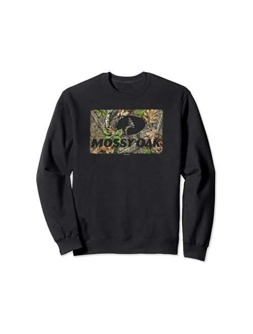 Mossy Oak Camouflage Rounded Logo Fill Sweatshirt