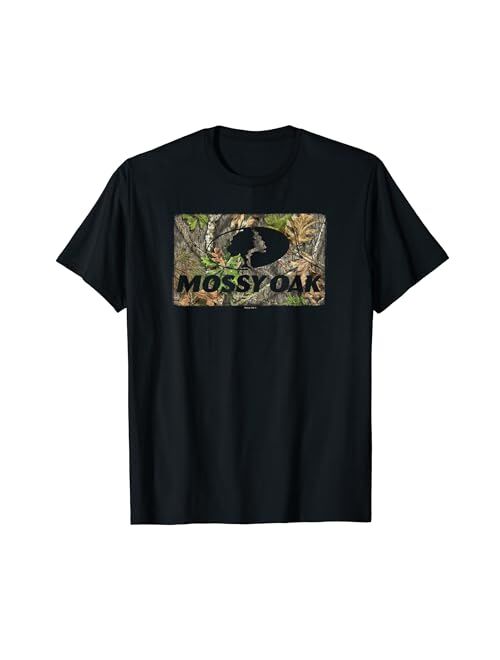 Mossy Oak Camouflage Rounded Logo Fill T-Shirt