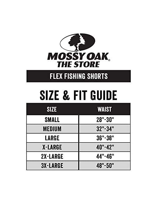 Mossy Oak Fishing Shorts for Men Quick Dry Flex