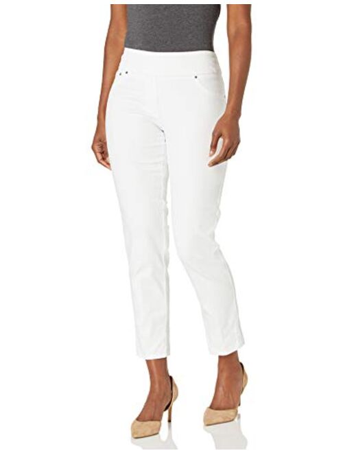 Ruby Rd. Cotton Solid Tapered Tailored Pant