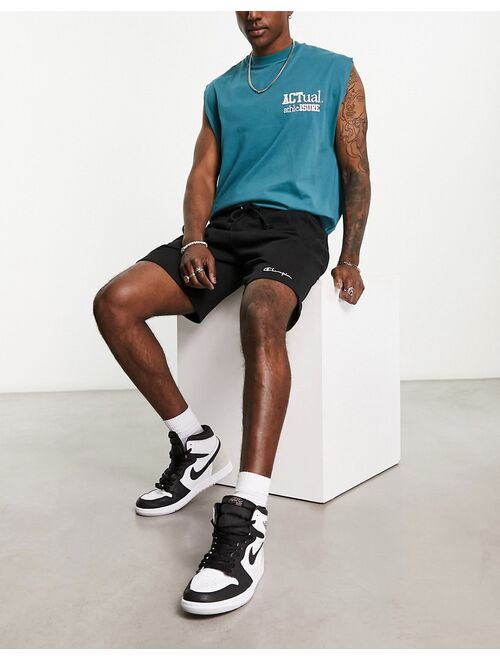 Champion Reverse Weave french terry shorts in black