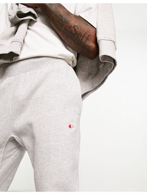 Champion Reverse Weave sweatpants in gray
