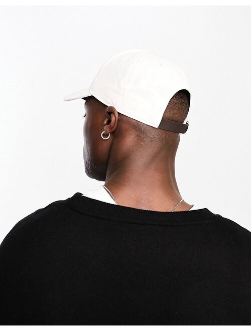 Champion classic twill baseball cap in white