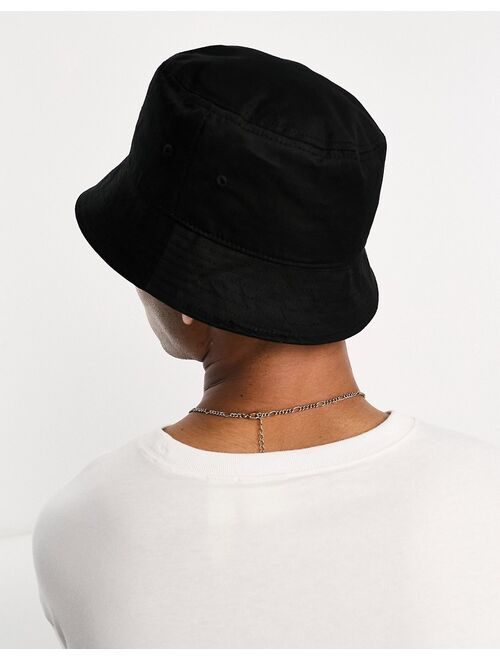 Champion relaxed bucket hat in washed black