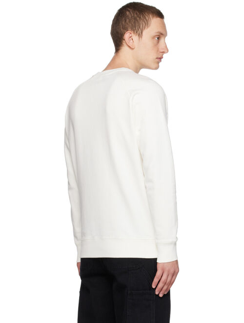MAISON KITSUNE Off-White Chillax Fox Sweatshirt
