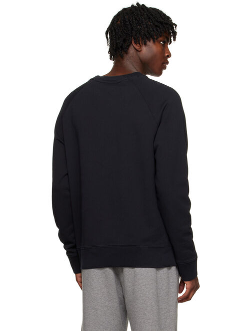 MAISON KITSUNE Black Tricolor Fox Sweatshirt