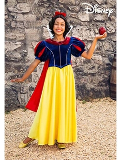 Fun Costumes Disney Snow White Costume for Girls, Children's Classic Snow White Princess Dress