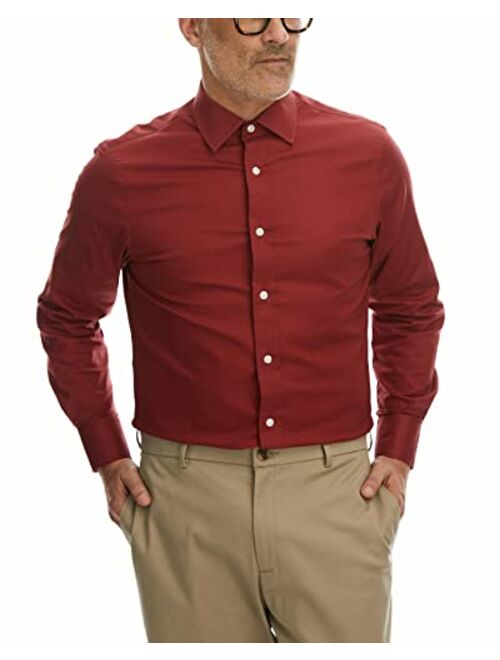 Haggar Men's Classic Fit Premium Comfort Button Down Shirt