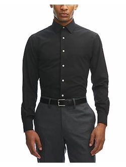 Smart Wash Slim Fit Men's Button Down Dress Shirt