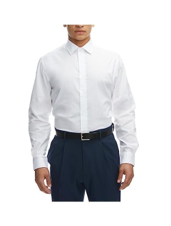 Smart Wash Classic Fit Men's Button Down Dress Shirt