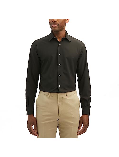 Haggar Smart Wash Classic Fit Men's Button Down Dress Shirt