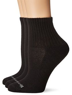 Womens Cushioned Mini Crew Socks - Experience Comfort and Dryness - Breathable and Soft