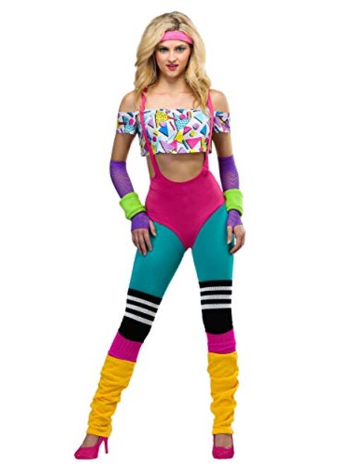 Fun Costumes Women's Work It Out 80's Costume Retro Workout Costume