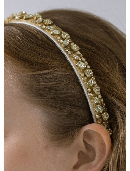 Jennifer Behr Essen silk headband