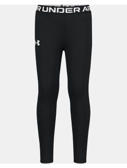 Toddler Girls' UA Armour Knee Stretch Leggings