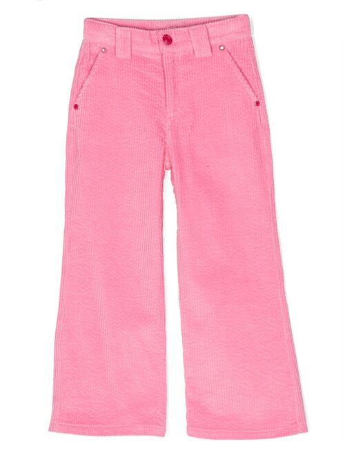Marc Jacobs Kids high-waisted corduroy trousers