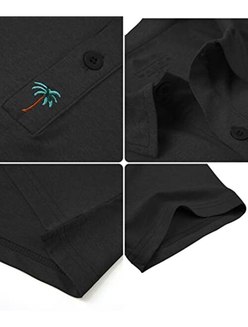 Dekomere Boy Polo Short Sleeve Shirt Moisture Wicking Performance School Uniforms