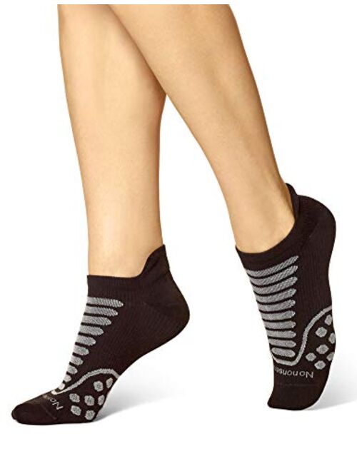 No nonsense womens Soft & Breathable Blister Free No Show Sock, 3 Pair Pack