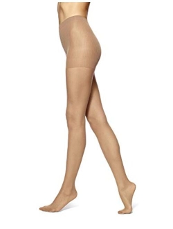 Women's Control Top Pantyhose with Reinforced Toe