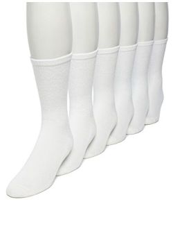 Cushion Crew Socks (6 Pack) Made In Usa Sockshosiery