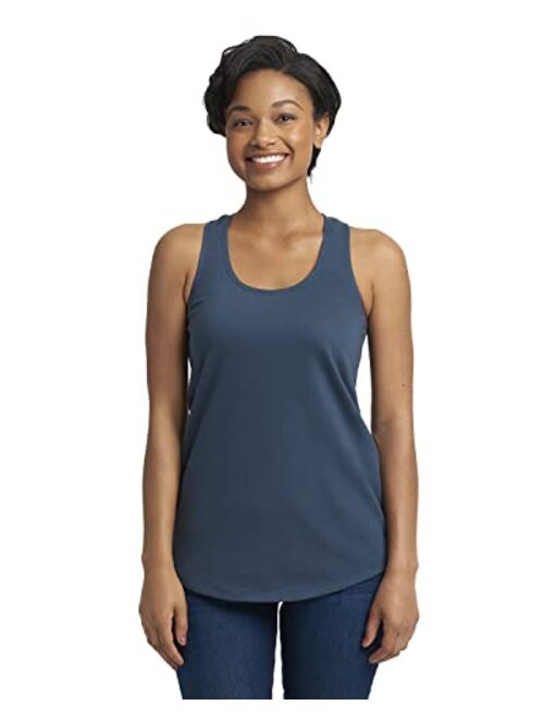 Next Level Apparel Next Level 6933 Ladies' French Terry RacerbackTank