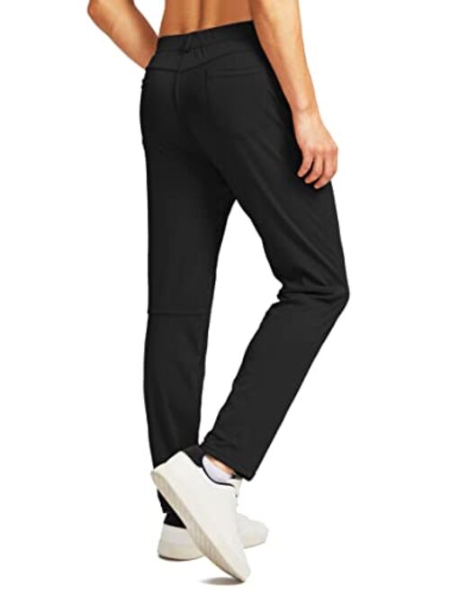 G Gradual Men's Stretch Golf Pants with 6 Pockets Slim Fit Dress Pants for Men Travel Casual Work