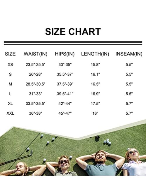 G Gradual Golf Skorts Skirts for Women with 5 Pockets Women's High Waisted Lightweight Athletic Skirt for Tennis Running