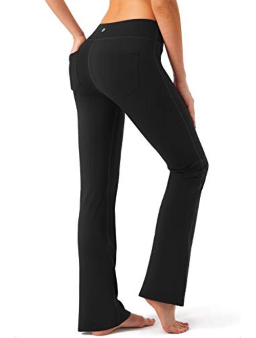 G Gradual Women's Pants 4 Pockets High Waist Dress Pants Bootcut Yoga Pants
