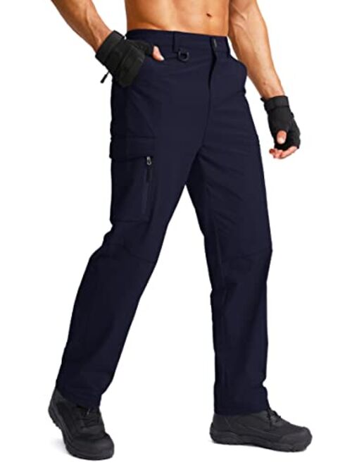 G Gradual Men's Hiking Cargo Pants Water Resistant Quick Dry Lightweight Outdoor Tactical Pants for Men with Multi Pocket