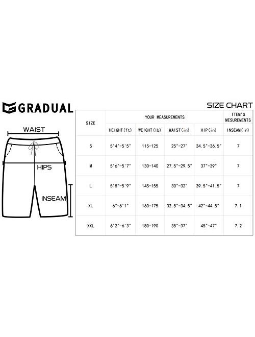 G Gradual Women's Bermuda Shorts Jersey Shorts with Deep Pockets 7" Long Shorts for Women Lounge Walking Athletic