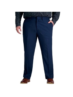 Men's Premium Comfort Dress Pant-Straight Fit Flat Front Reg. and Big & Tall
