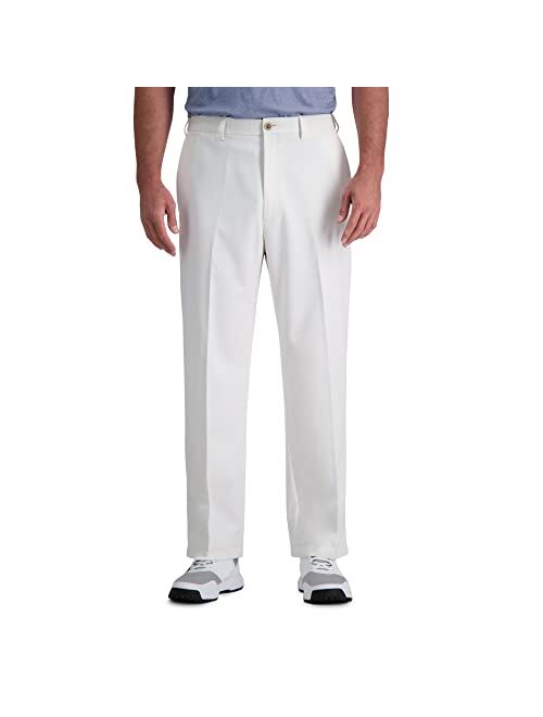 Haggar Men's Cool 18 Pro Classic Fit Flat Front Pant - Regular and Big & Tall Sizes