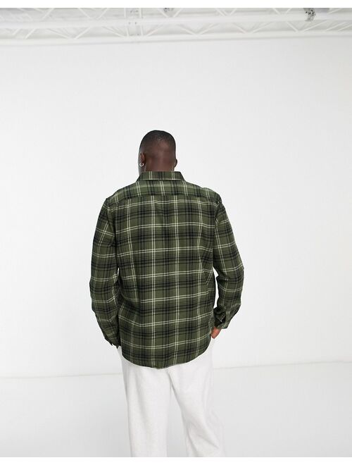 New Look check shirt in green