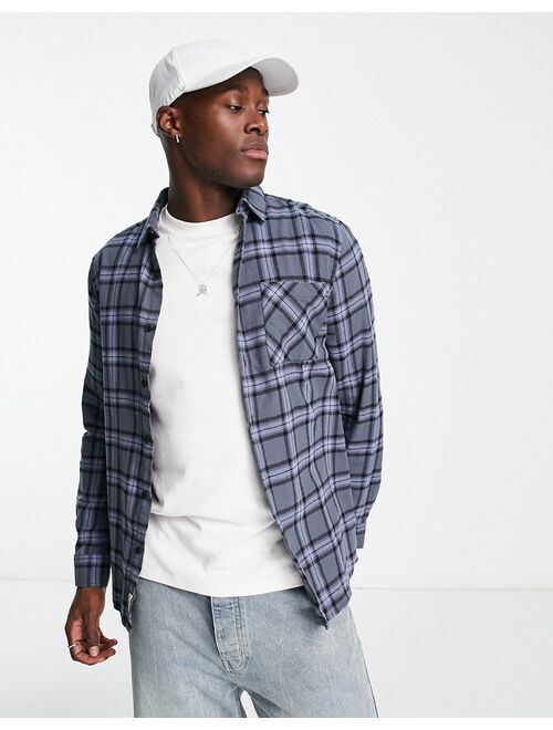New Look Check Shirt in Gray