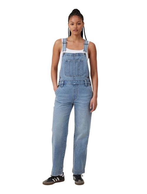 COTTON ON Women's Utility Denim Long Overall