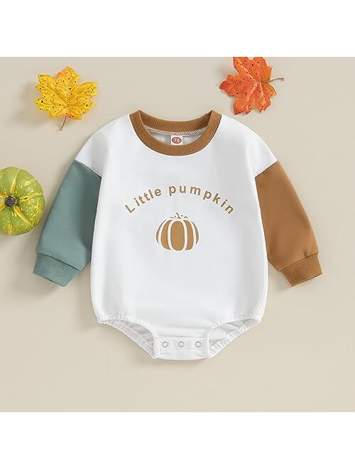 YINGISFITM Infant Baby Girl Boy Christmas Outfit Sweatshirt Romper Newborn Onesie First Christmas Costumes Winter Clothes