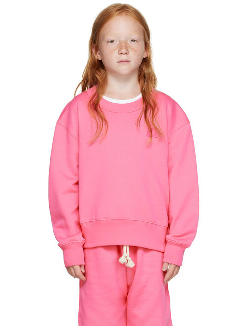 ACNE STUDIOS Kids Pink Patch Sweatshirt