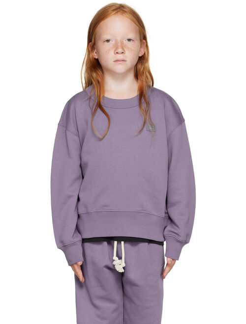 ACNE STUDIOS Kids Purple Patch Sweatshirt