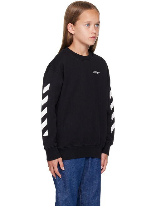 OFF-WHITE Kids Black Classic Arrow Sweatshirt