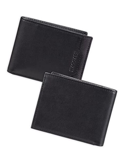 Haggar Men's Leather Traveler Wallet