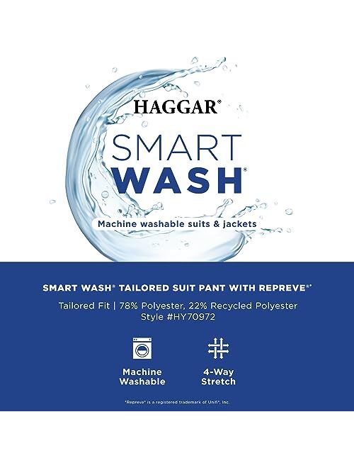 Haggar Men's Smart Wash with Repreve Tailored Fit Suit Separates-Pants & Jackets