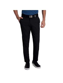 Men's Cool Right Performance Flex Solid Slim Fit Flat Front Pant