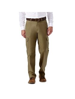 Men's Comfort Stretch Classic Fit Flat Front Cargo Pant - Regular and Big & Tall Sizes