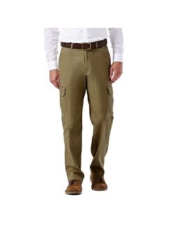 Men's Comfort Stretch Classic Fit Flat Front Cargo Pant - Regular and Big & Tall Sizes