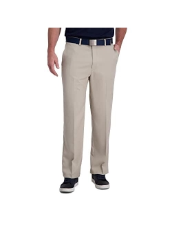 Men's Cool Right Performance Flex Solid Classic Fit Flat Front Pant-reg. and Big & Tall