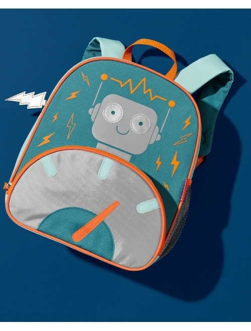 Skip Hop Sparks Little Kid's Backpack, Preschool Ages 3-4, Robot