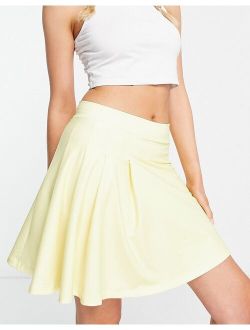 Active tennis skirt in lemon