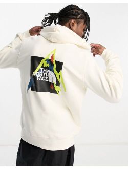 Places We Love back print hoodie in off-white